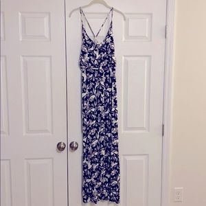 LOFT Floral Maxi Dress